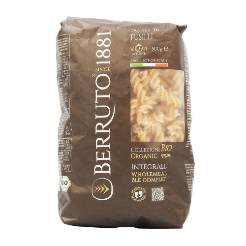 Pâtes Fusilli blé complet- 500G