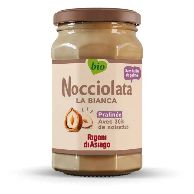 Pâte à tartiner Nocciolata Bianca aux noisettes (325g)