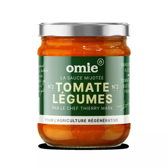 Sauce tomates aux 5 légumes bio-tomates plein champs du sud de la France (190g)