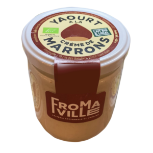 Yaourt crème de marron Fromaville (450g)