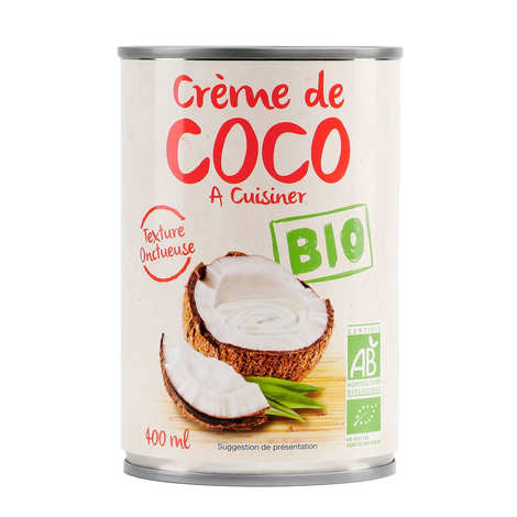 Crème de coco à cuisiner bio