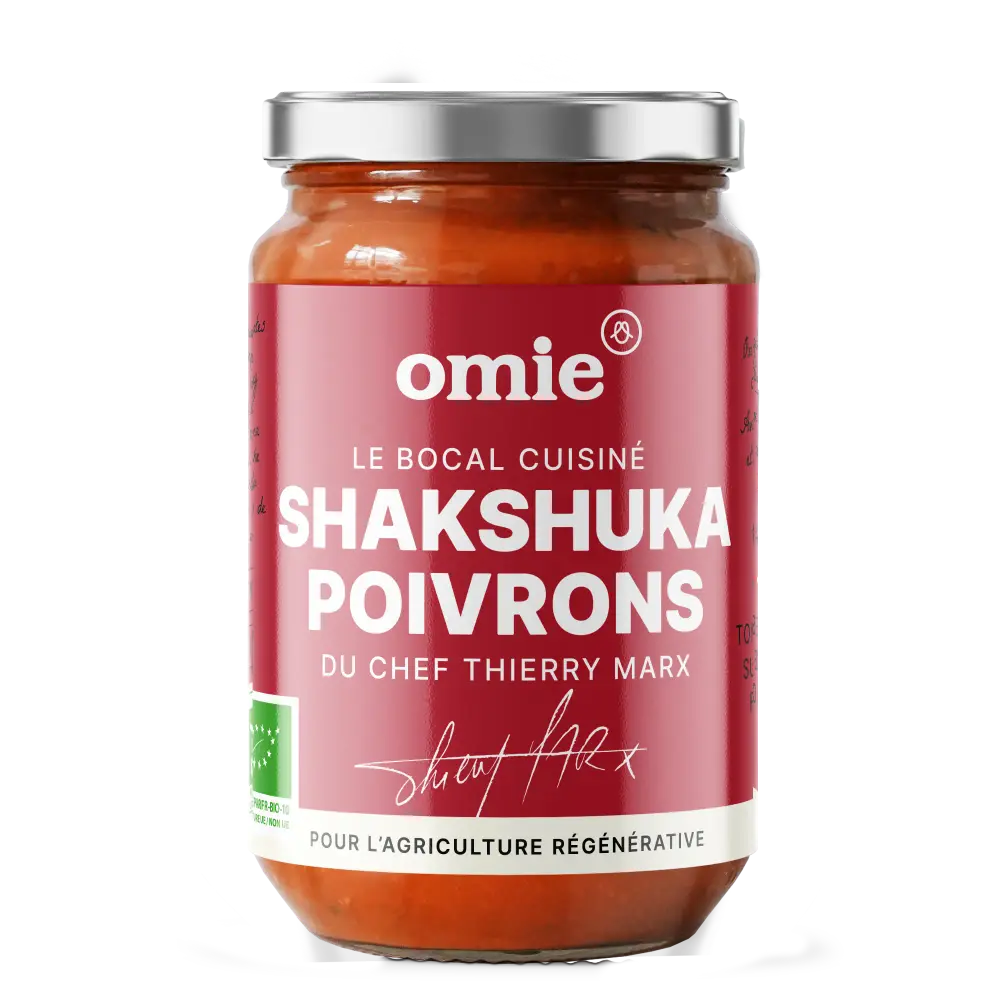 Shakshuka poivrons-sauce à la tomate, aux poivrons verts et aux épices-330 g