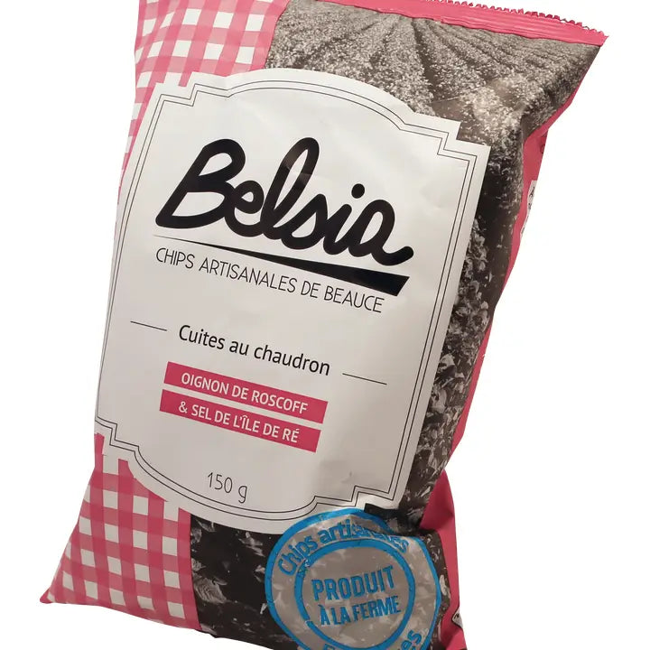 Chips Artisanales à l'Oignon grillé Français- 150g