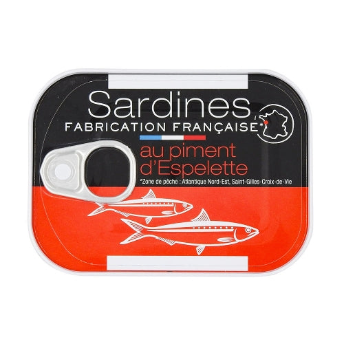 SARDINES AU PIMENT D'ESPELETTE -8.50g