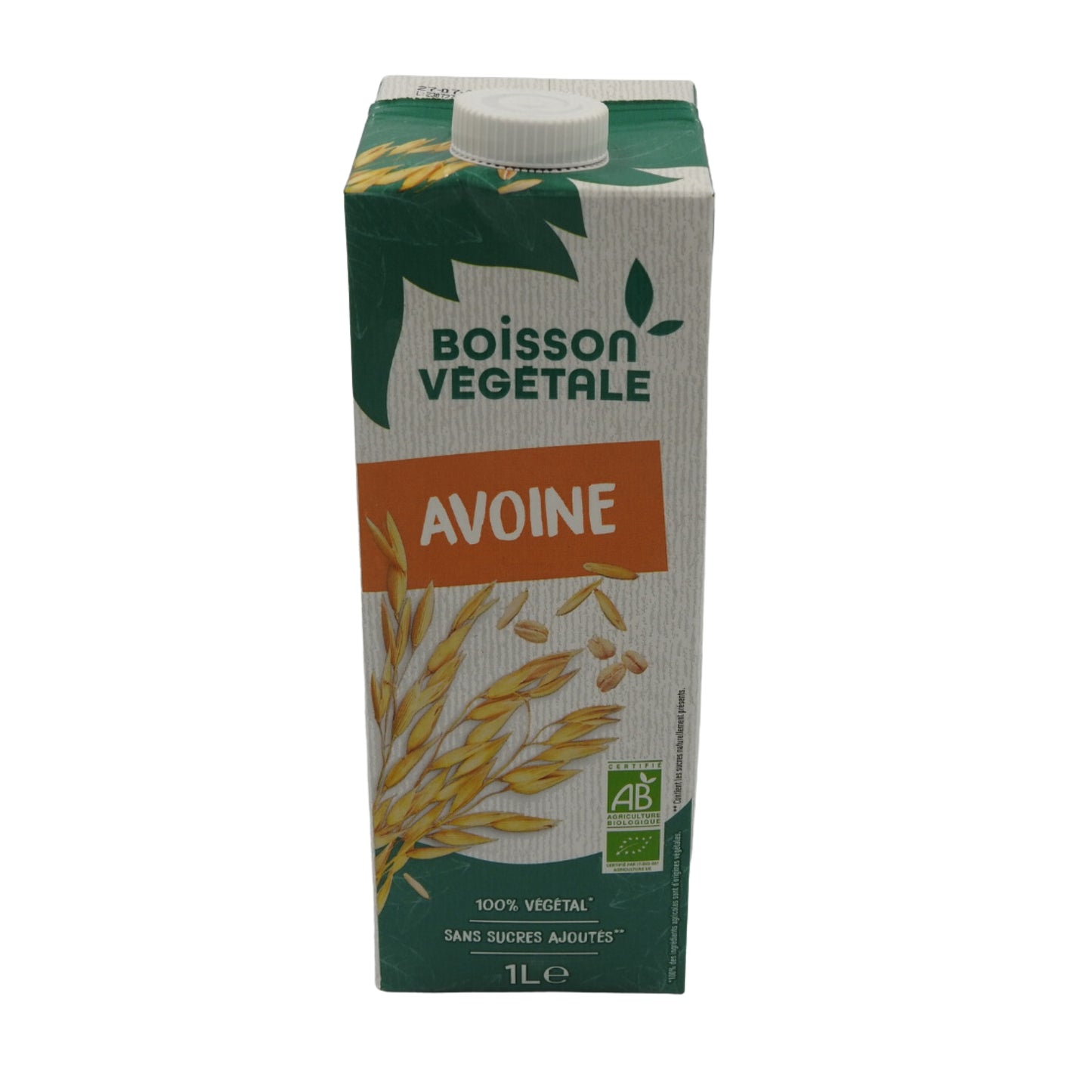 Boisson végétale avoine bio - 1L