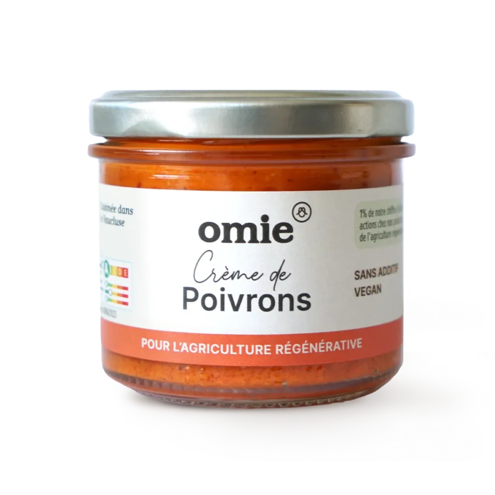 Crème de poivrons BIO - 90g