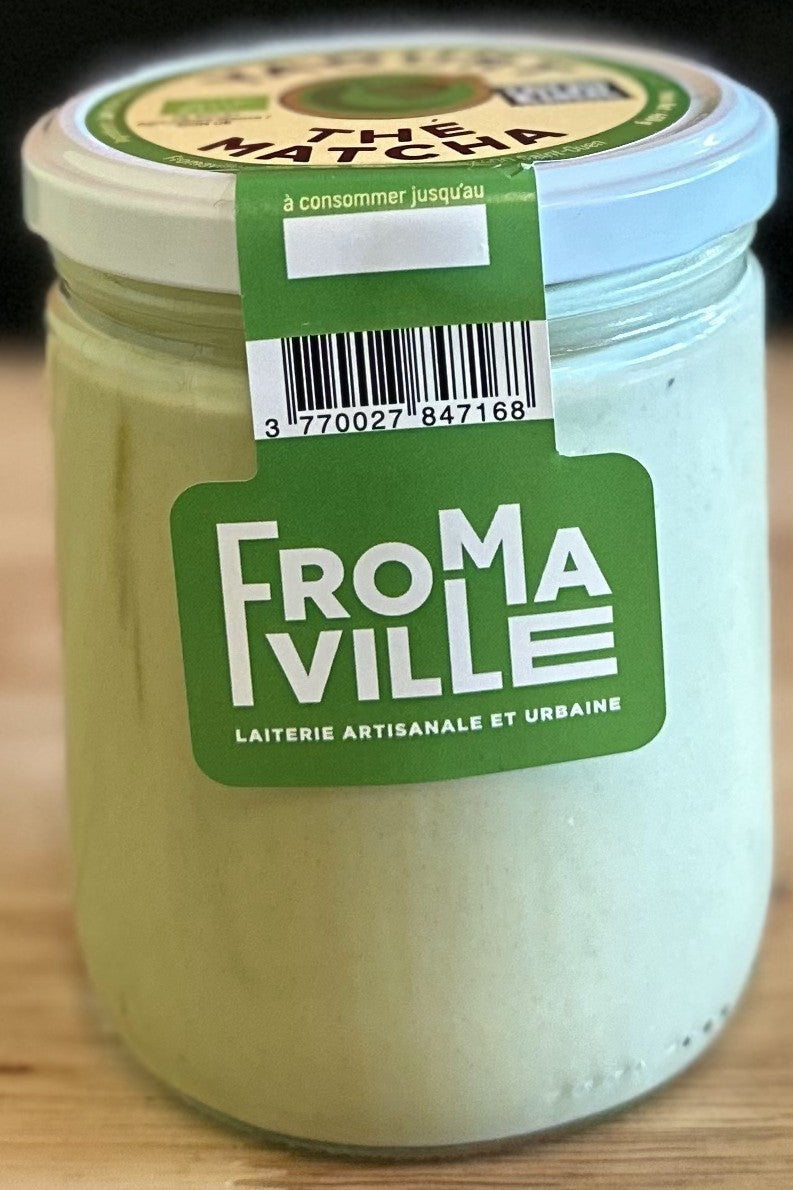 Yaourt thé matcha Fromaville ( 450g)