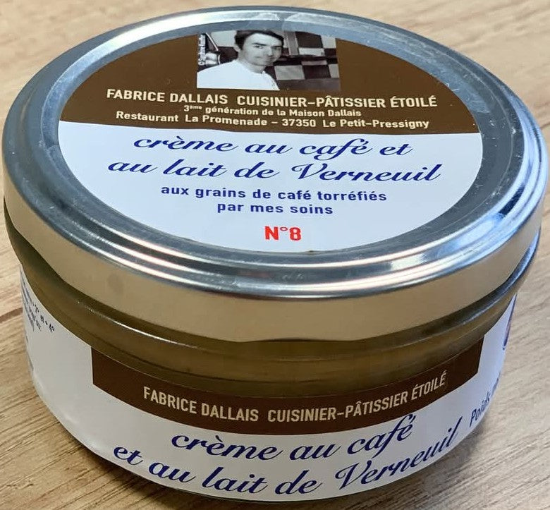 Crème café et lait Verneuil(125g)