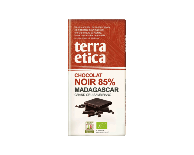 Chocolat noir 85% madagascar