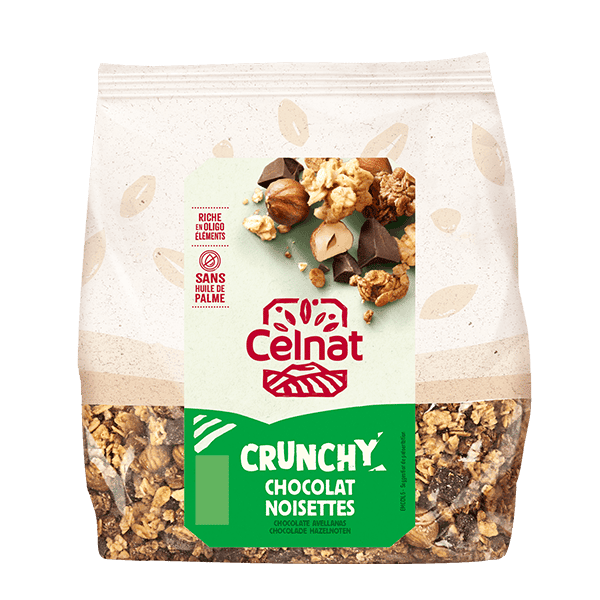 Crunchy chocolat noisette bio (500g)