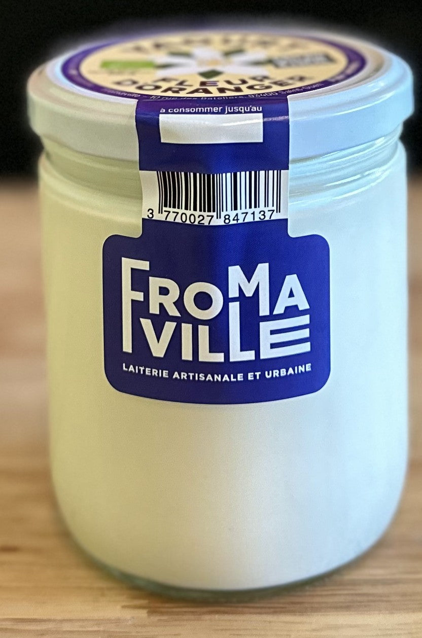 Yaourt Fleur d'oranger FromaVille (450g)
