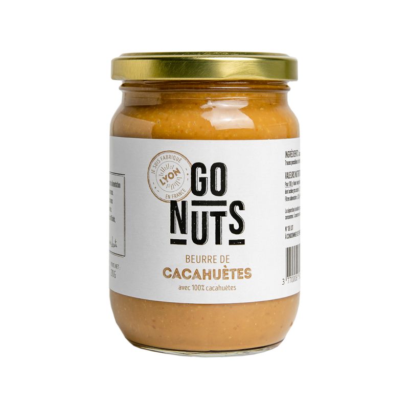 Beurre de cacahuètes Go nuts 270g
