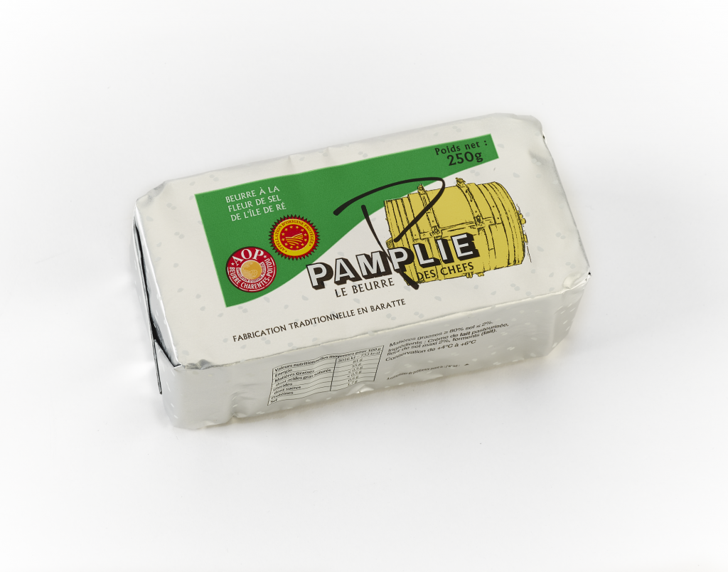 Beurre fleur de sel de l’Ile de Ré AOP (250g)