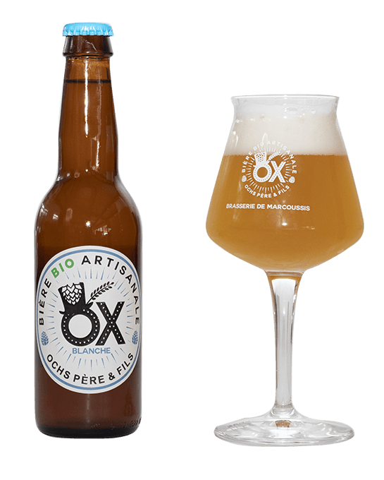 Bière blanche BIO - OX - 33cl