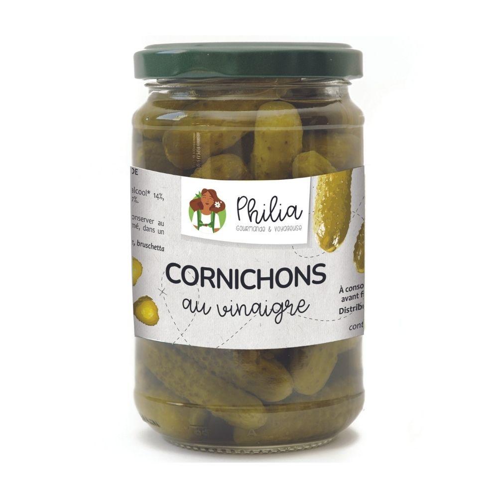 Cornichons au vinaigre - 185g Bio