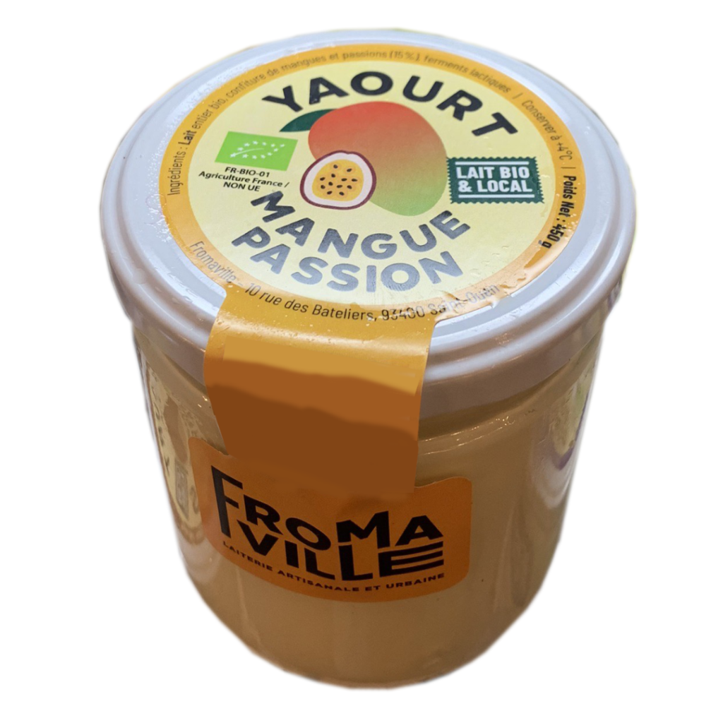 Yaourt mangue-passion FromaVille (450g)