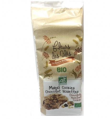 Maxi cookies chocolat noisette Bio