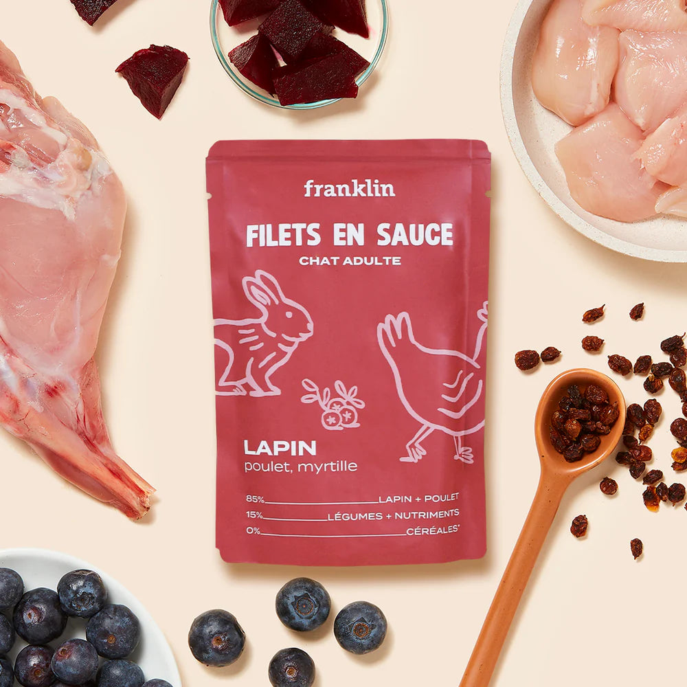 Filet lapin poulet myrtille