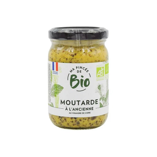 Moutarde à l'ancienne - 200g Bio