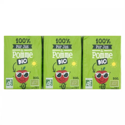 Jus de pomme Bio 6x20cl