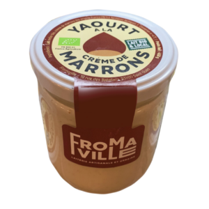 Yaourt crème de marron Fromaville