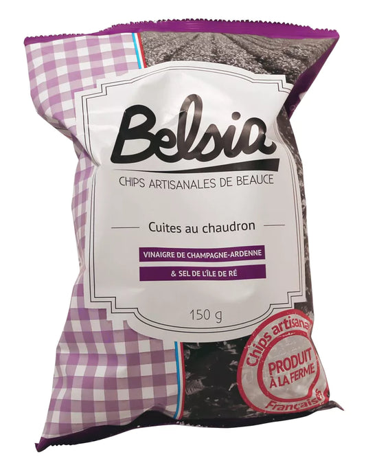 Chips Artisanales au Vinaigre de Champagne-Ardenne - 150g