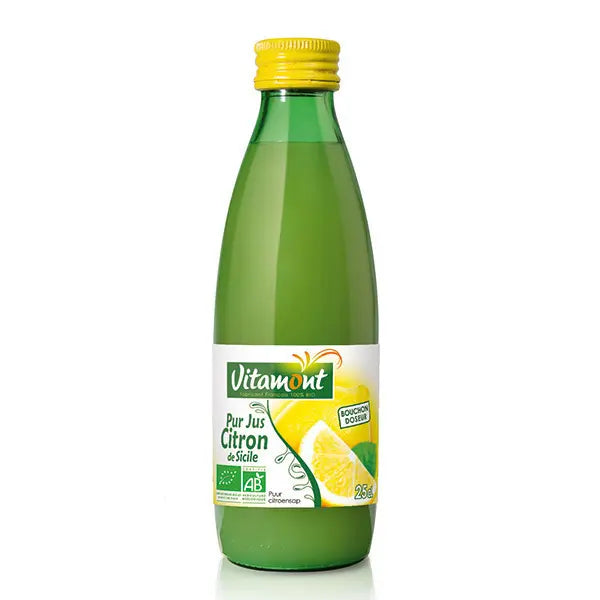 Jus de citron bio de Sicile - 25cl