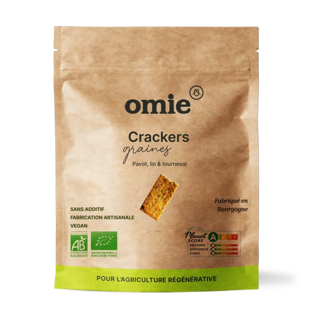 Crackers aux graines BIO - 100G