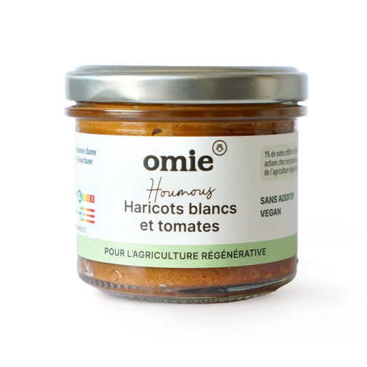 Houmous haricots blancs et tomates BIO  - 90g