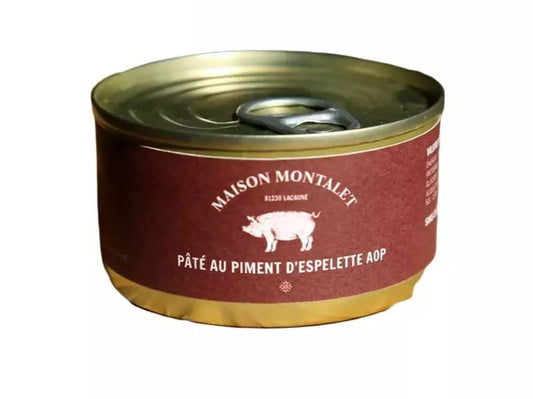 Pâté de campagne piment d'Espelette - 120g