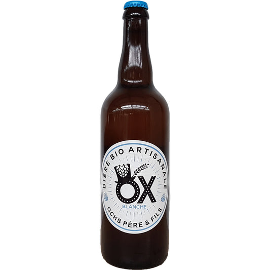 Bière blanche BIO - OX -  75cl