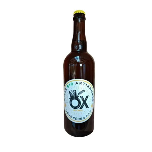 Bière blonde BIO - OX - 75cl