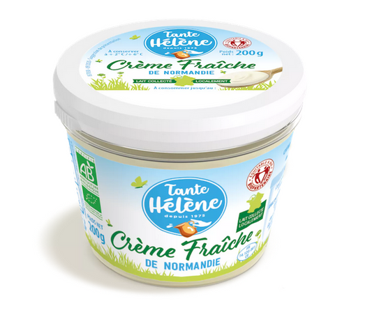 Crème fraîche de Normandie 38% BIO (200g)