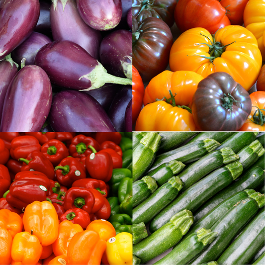 Panier de légumes de saison