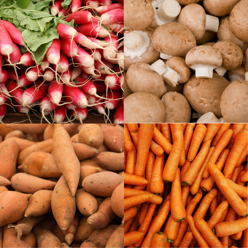 Panier de légumes classique