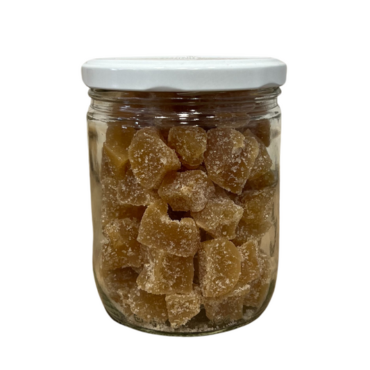 Gingembre confit BIO - pot de 250g