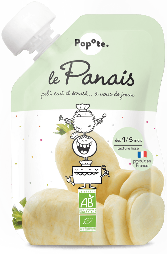 Gourde Panais Bio - 120 g - Dès 4/6 mois