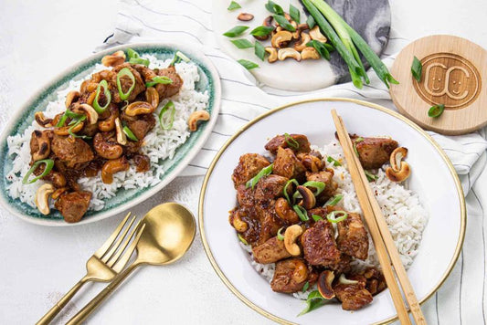 Sauté de Porc aux Noix de Cajou - 2 personnes