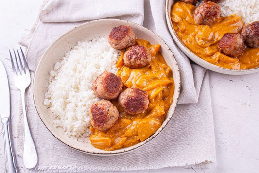 Boulettes de Poulet Korma à la Noix de Cajou - Pour 2 personnes