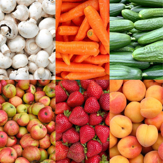 Panier de fruits et légumes classique