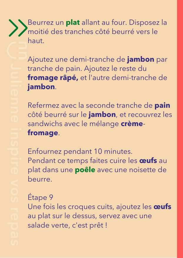Croque-madame au four